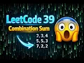 LeetCode 39 Combination Sum Backtracking Explained in Hindi Best Approach