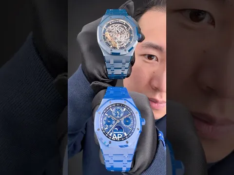 A $1,000,000 DECISION π (Audemars Piguet Blue Ceramic Openworked 15416CD vs Perpetual 26579CS)