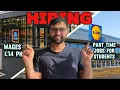 Alert Grocery stores hiring students for part time job Aldi Lidl Sainsbury job step by step apply