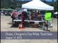 Drain Oregon Yard Sale - 2016