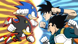 Sonic VS Dragon Ball - MULTIVERSE WARS! - Full Episode 🥏💥🐉