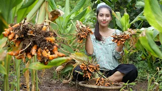 Cooking Pineapple cake and Pineapple rice fried in my homeland - Polin Lifestyle. 