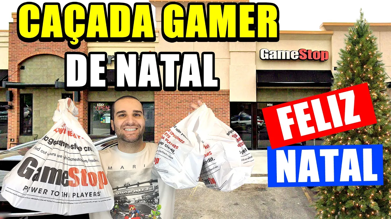 42 Jogos Por $370 - MEGA Caçada Gamer De Natal Nos Estados Unidos - Nintendo Switch E PS4