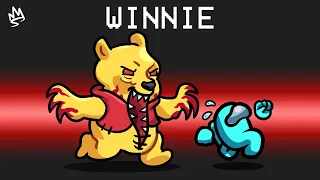 امونق اس ولكن القاتل الدب المرعب !😱🔥 - Among Us Winnie Scary