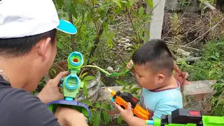 Biệt đội nerf giải cứu sân vườn ❤️chichitv❤️