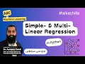 Simple and Multi linear regression in python
