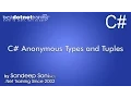 C tutorial for beginners - Anonymous Types and Tuples in C