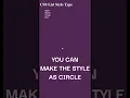 CSS list style type none circle square