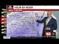 Monday Forecast Sunny and cold