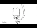 Belly inflation My first animation