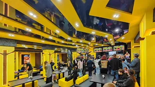МАРИУПОЛЬ ОТКРЫТИЕ ПЕРВОГО НАЦИОНАЛЬНОГО ФАСТФУДА👍🥐Восстановление Сегодня