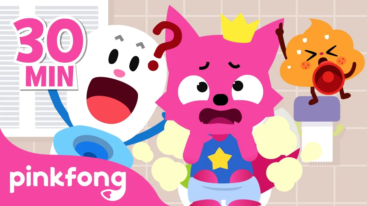 Potty training song compilation for kids | Healthy Habits | Pinkfong Rhymes for Children Potty training song compilation for kids | Healthy Habits | Pinkfong Rhymes for Children