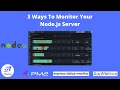 Node js Server Monitoring