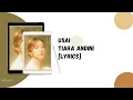 Download Lagu Usai -Tiara Andini [Lyrics]  | Usai sudah semua cerita