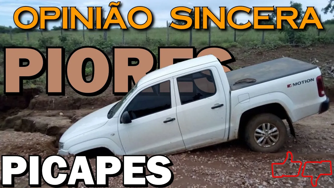Lista com as PIORES PICAPES já vendidas no mercado - Saiba os problemas para fugir da roubada!