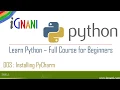 003 - Installing PyCharm