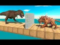Lagu Clash at the Wall 1vs1 Infernals vs Carnivore Dinosaurs - Animal Revolt Battle Simulator