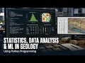 Statistics Data Analysis and Machine Learning in Geology using Python Programming Part 2