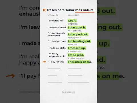 FRASES que harán que tu INGLÉS suene mucho mejor