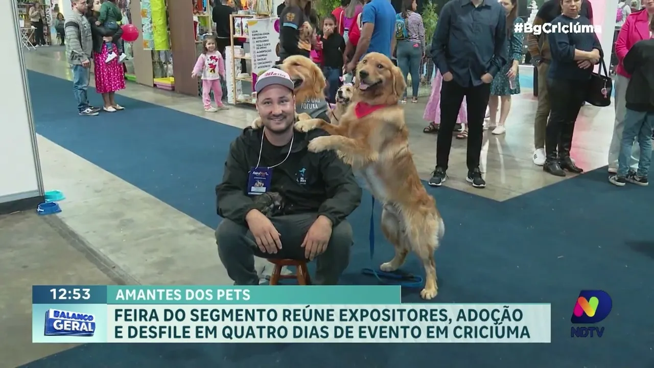 Sucesso total na Feira Pet de Criciúma: quatro dias de atrações