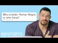 WWE Superstar Roman Reigns Replies to Fans on the Internet Actually Me GQ Sports
