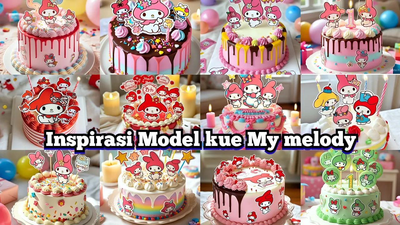 30 Ide Model Kue Ulang tahun Anak Perempuan, My Melody | Velocity | Lagu selamat ulang tahun 30 Ide Model Kue Ulang tahun Anak Perempuan, My Melody | Velocity | Lagu selamat ulang tahun