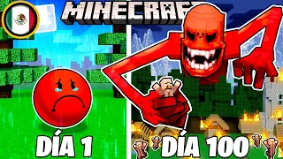 SOBREVIVÍ 100 DÍAS como CRUELTY en MINECRAFT HARDCORE!