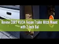 Review CURT 45134 Fusion Trailer Hitch Mount with 2-Inch Ball Pin Fits 2-In Receiver 7 500 lbs