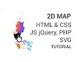 2D Interactive Map with HTML CSS jQuery Illustrator 3 of 3