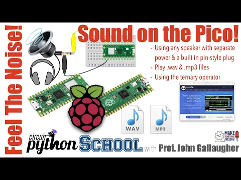 Download MP3 Feel the noise on a Raspberry Pi Pico - learn to play .wav and .mp3 files in CircuitPython