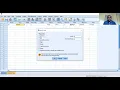 SPSS DATA ENTRY PART 1