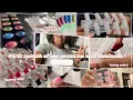 First month of my press on nail business Packing orders swatching chrome and more Nail Vlog 2