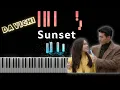 Davichi 다비치 - Sunset (Crash Landing On You OST) | Piano Cover