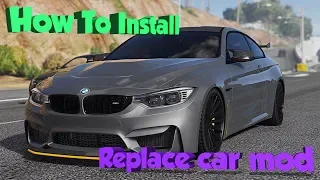 gta v easiest way to install a replace car mod