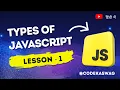 Types of JavaScript Explained Client Side vs Server Side JavaScript ES5 ES6 Node js