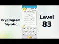 Cryptogram Tripledo Level 83 Solutions Logic Puzzle Game Mini Boss