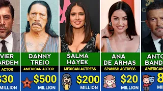 Richest Hispanic Latino Actors And Actresses