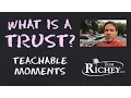 What is a Trust Teachable Moments - AP US History Review