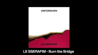 le sserafim burn the bridge instrumental
