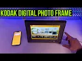 Kodak 10 Digital Photo Frame Full Setup and Demo Review