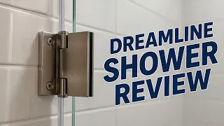 DreamLine Unidoor Plus Frameless Hinged Glass Shower Door Brushed Nickel Finish Review