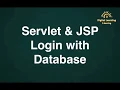 38 Servlet JSP Login with Database Online Training Download app from below link