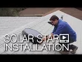 Solar Attic Fan Installation