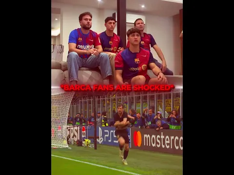 1 Inter fan vs 5 Barca Fans 😂☠️