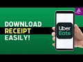 How to Download invoice or Receipt from Uber Eats Uber Eats Invoice