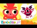 Lagu There's A Monster In My Tummy | Hungry Kids Song | Rhymington Square