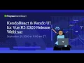 KendoReact and Kendo UI for Vue R3 2020 Release