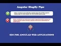 Angular Slugify Pipe for your Angular URL Seo friendly applications