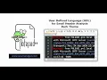 Notepad User Defined Language for Email Header Analysis - Dark Theme