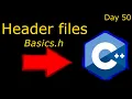 C Programming Header Files Basics